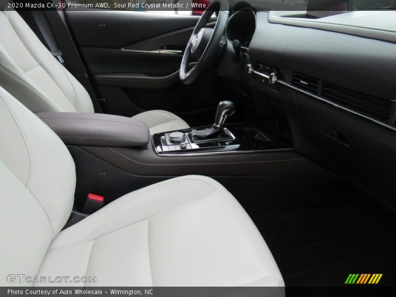 Soul Red Crystal Metallic / White 2020 Mazda CX-30 Premium AWD