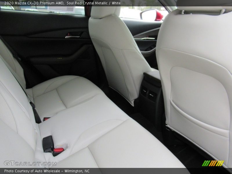 Soul Red Crystal Metallic / White 2020 Mazda CX-30 Premium AWD