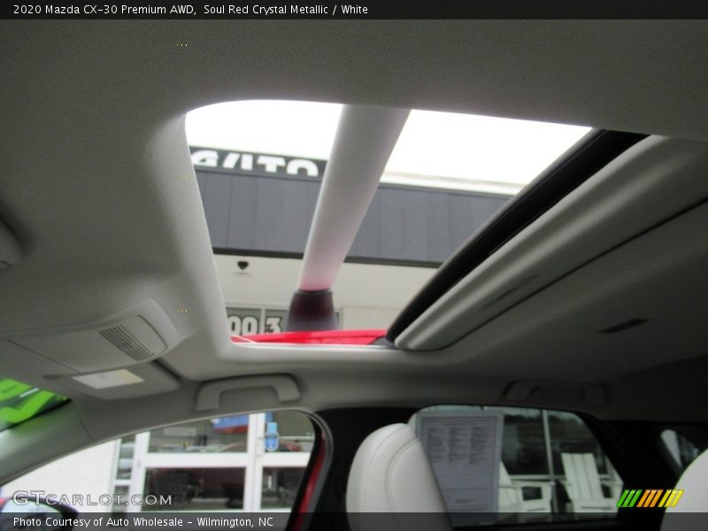 Soul Red Crystal Metallic / White 2020 Mazda CX-30 Premium AWD