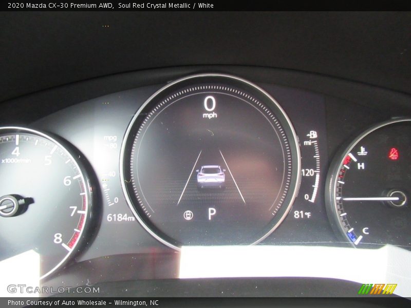 Soul Red Crystal Metallic / White 2020 Mazda CX-30 Premium AWD