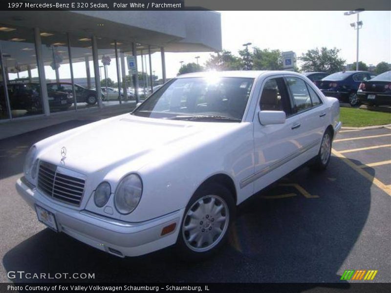 Polar White / Parchment 1997 Mercedes-Benz E 320 Sedan