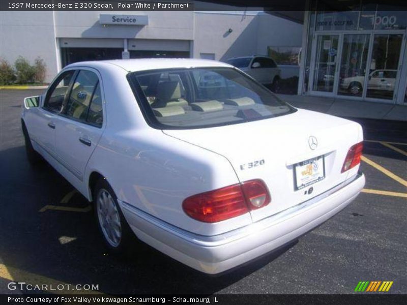 Polar White / Parchment 1997 Mercedes-Benz E 320 Sedan