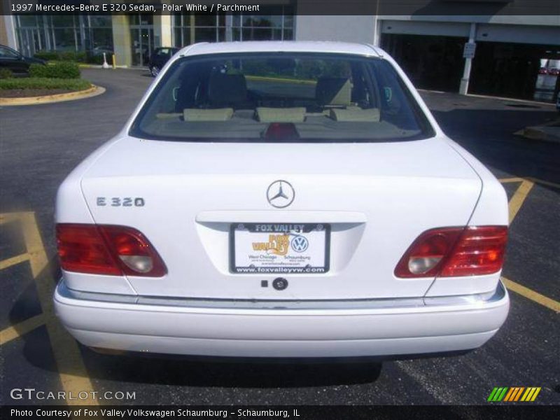 Polar White / Parchment 1997 Mercedes-Benz E 320 Sedan