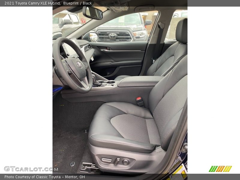 Blueprint / Black 2021 Toyota Camry XLE Hybrid