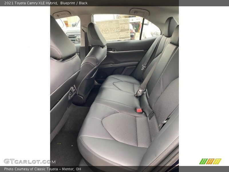 Blueprint / Black 2021 Toyota Camry XLE Hybrid