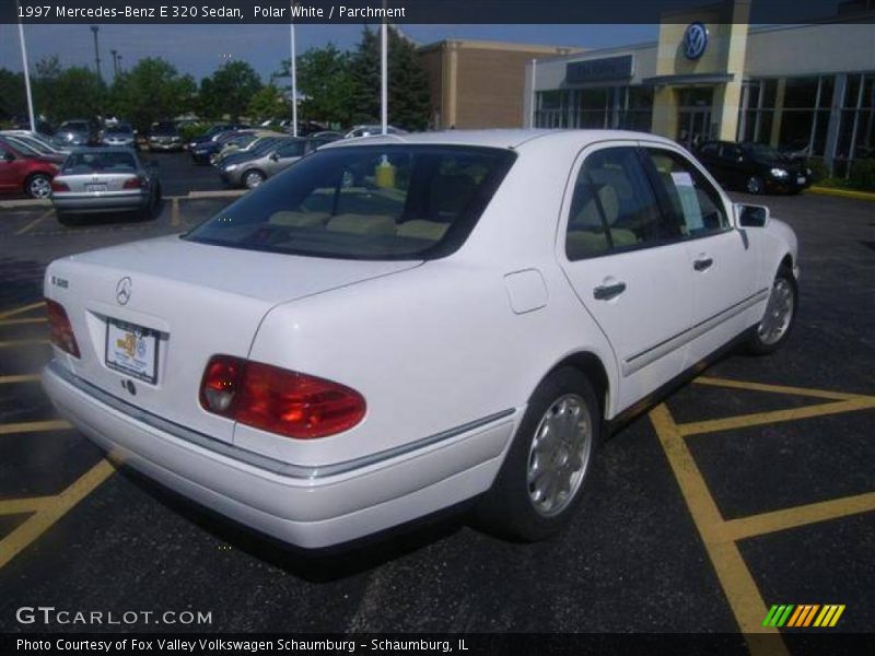 Polar White / Parchment 1997 Mercedes-Benz E 320 Sedan