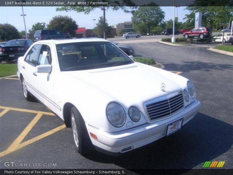 Polar White / Parchment 1997 Mercedes-Benz E 320 Sedan