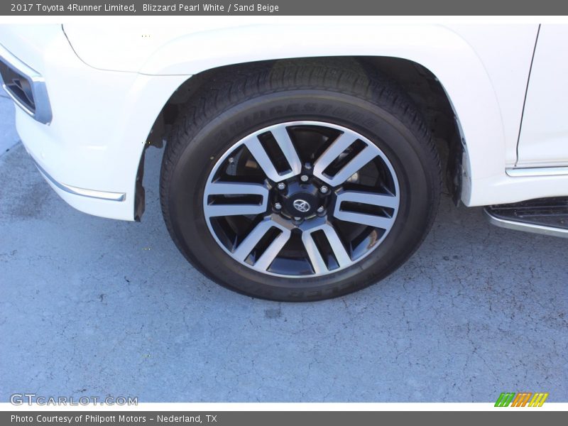 Blizzard Pearl White / Sand Beige 2017 Toyota 4Runner Limited