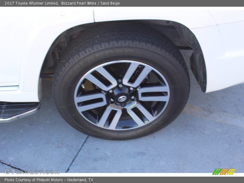 Blizzard Pearl White / Sand Beige 2017 Toyota 4Runner Limited