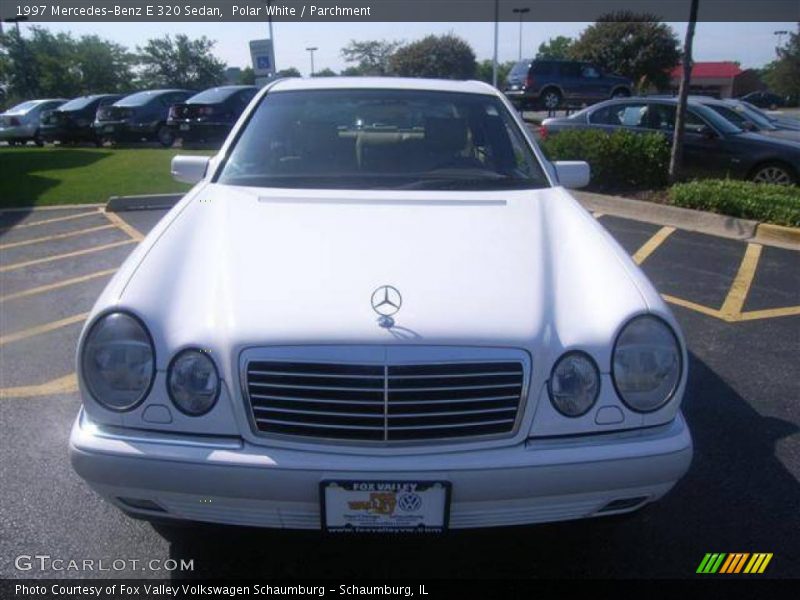 Polar White / Parchment 1997 Mercedes-Benz E 320 Sedan