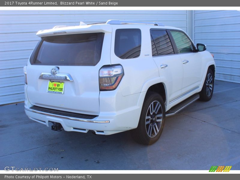 Blizzard Pearl White / Sand Beige 2017 Toyota 4Runner Limited