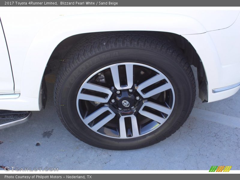 Blizzard Pearl White / Sand Beige 2017 Toyota 4Runner Limited