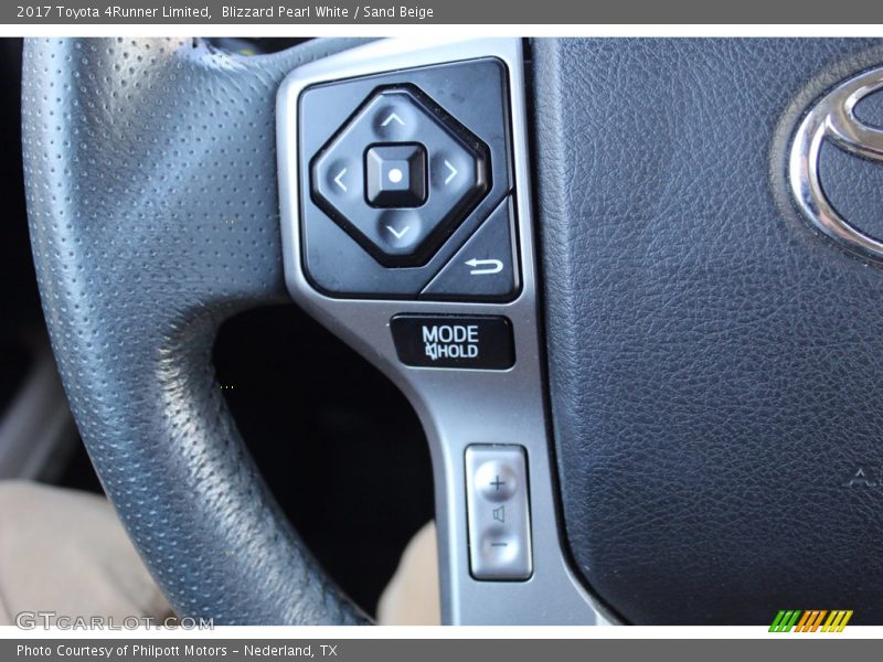 Blizzard Pearl White / Sand Beige 2017 Toyota 4Runner Limited