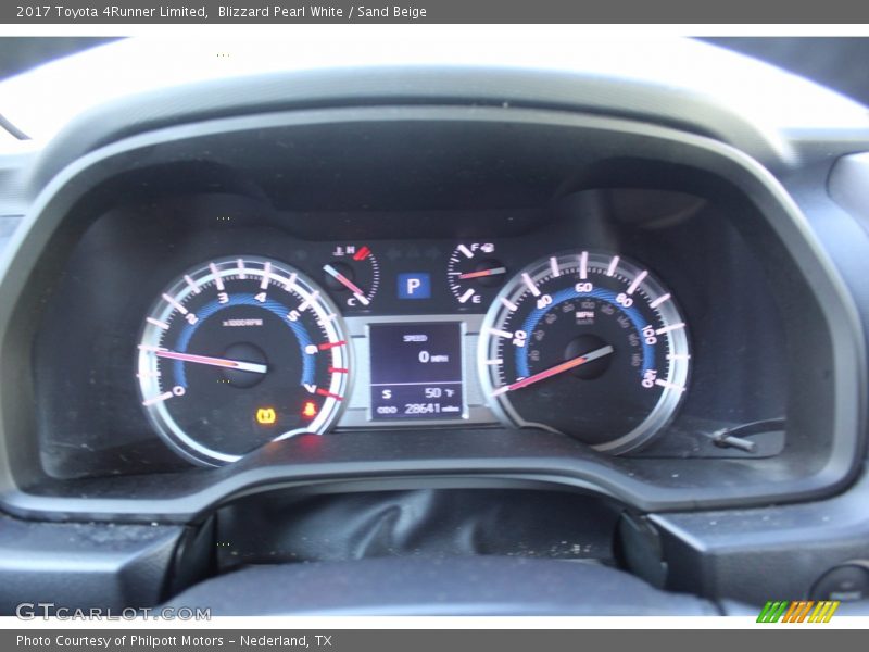 Blizzard Pearl White / Sand Beige 2017 Toyota 4Runner Limited