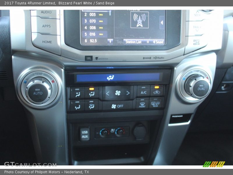 Blizzard Pearl White / Sand Beige 2017 Toyota 4Runner Limited