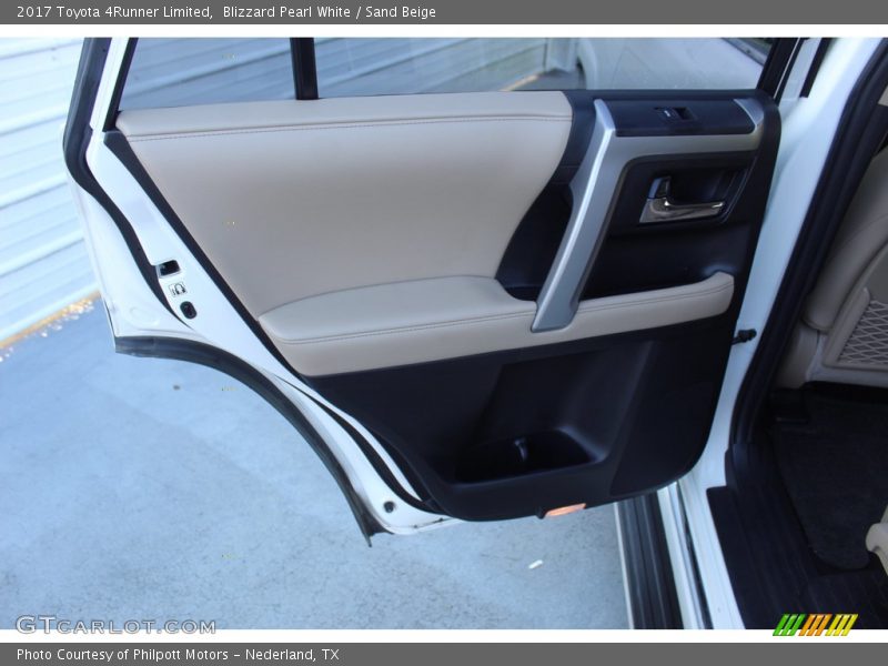 Blizzard Pearl White / Sand Beige 2017 Toyota 4Runner Limited