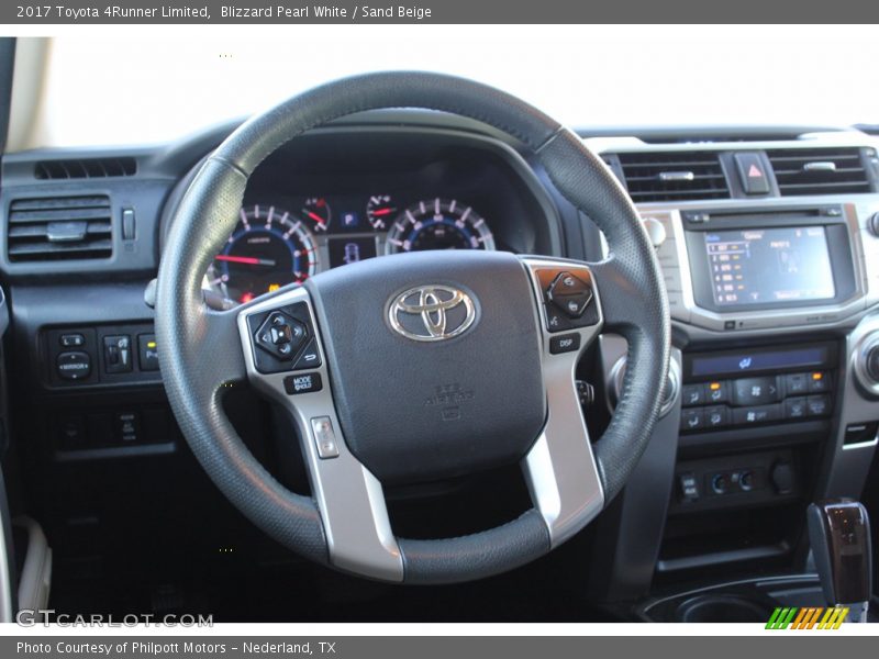 Blizzard Pearl White / Sand Beige 2017 Toyota 4Runner Limited