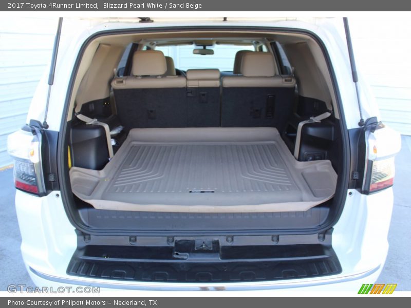 Blizzard Pearl White / Sand Beige 2017 Toyota 4Runner Limited