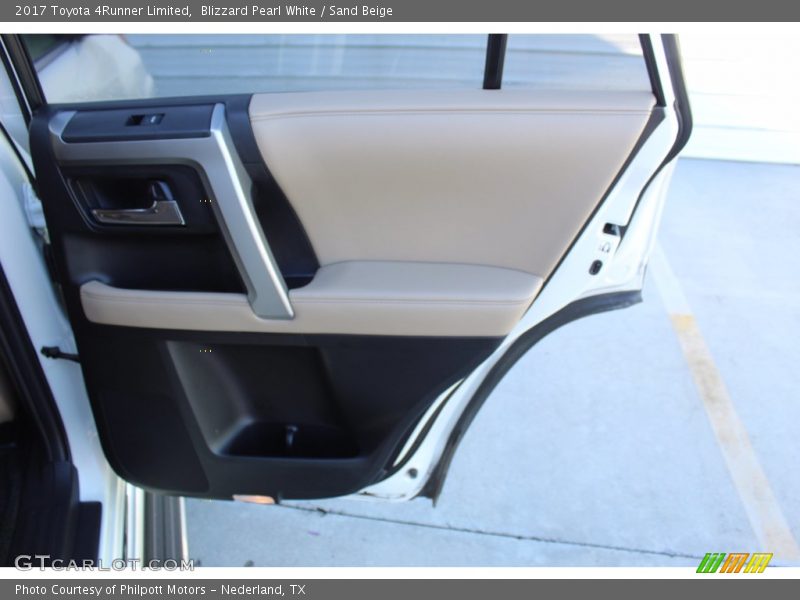 Blizzard Pearl White / Sand Beige 2017 Toyota 4Runner Limited