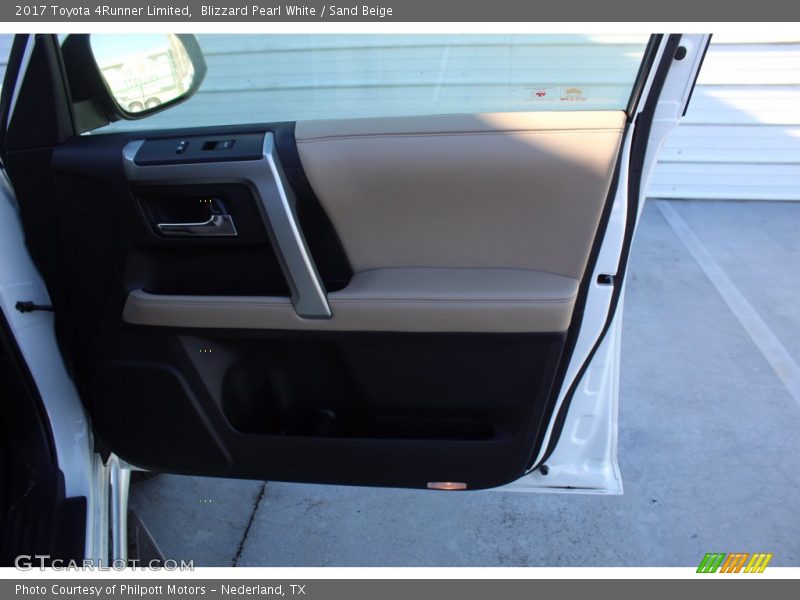 Blizzard Pearl White / Sand Beige 2017 Toyota 4Runner Limited