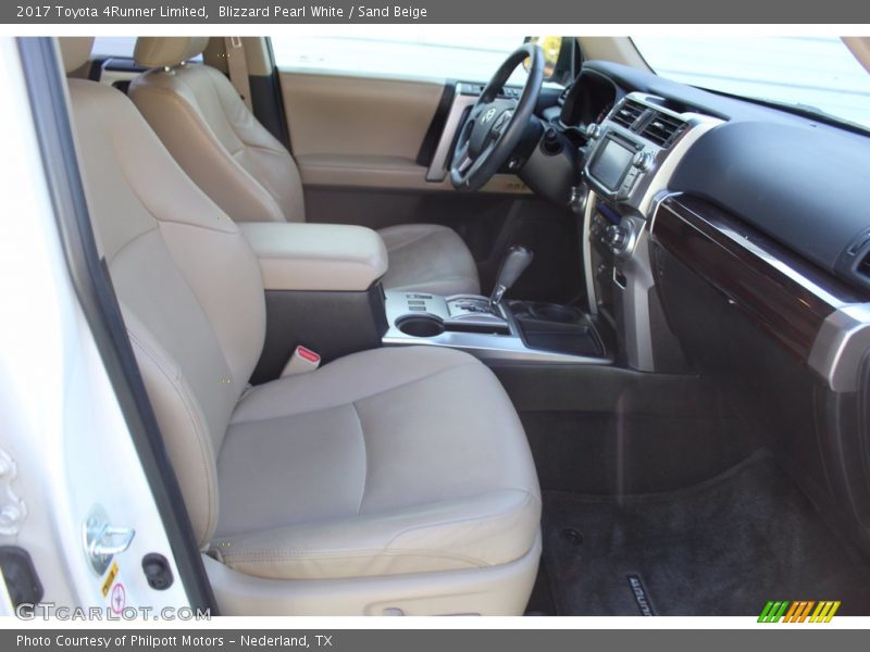 Blizzard Pearl White / Sand Beige 2017 Toyota 4Runner Limited