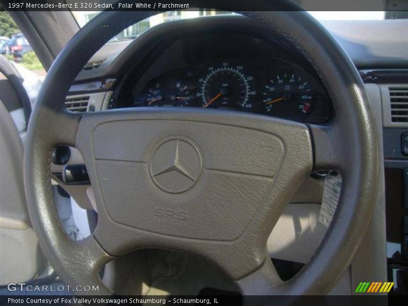 Polar White / Parchment 1997 Mercedes-Benz E 320 Sedan