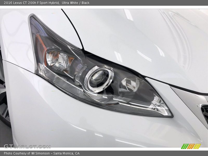 Ultra White / Black 2016 Lexus CT 200h F Sport Hybrid