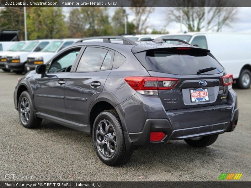 Magnetite Gray Metallic / Gray 2021 Subaru Crosstrek Sport