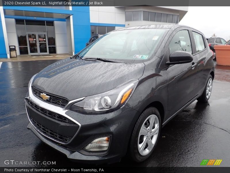 Nightfall Gray Metallic / Jet Black 2020 Chevrolet Spark LS