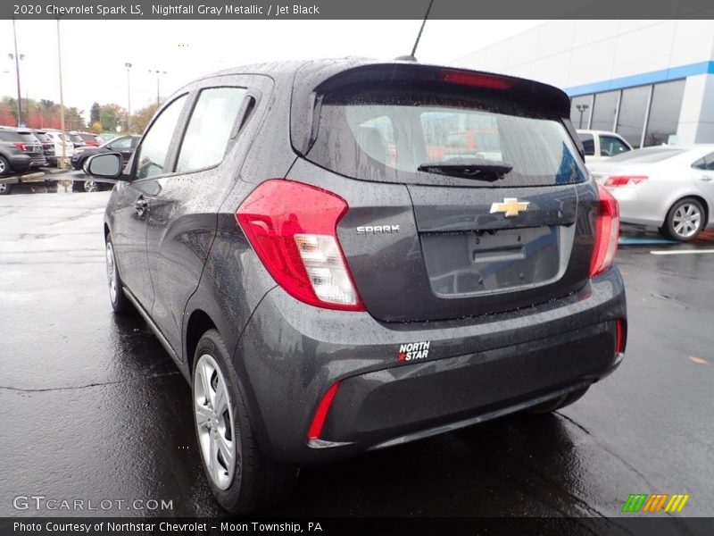 Nightfall Gray Metallic / Jet Black 2020 Chevrolet Spark LS