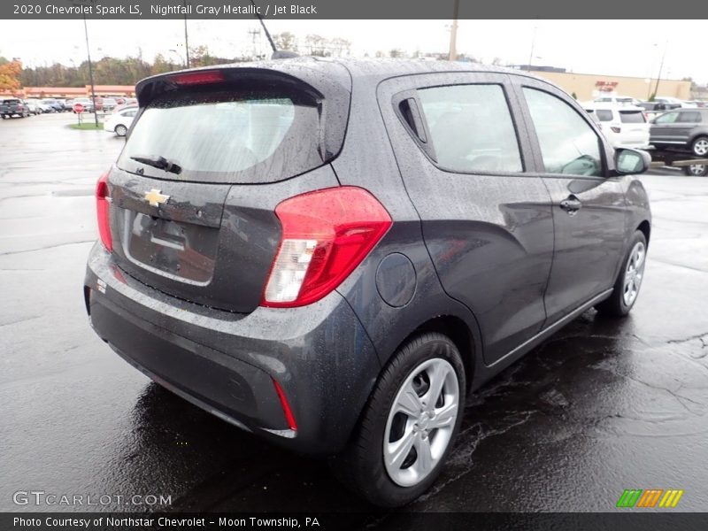 Nightfall Gray Metallic / Jet Black 2020 Chevrolet Spark LS