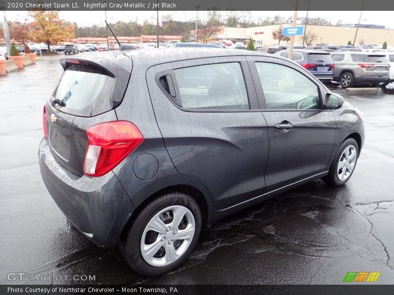 Nightfall Gray Metallic / Jet Black 2020 Chevrolet Spark LS