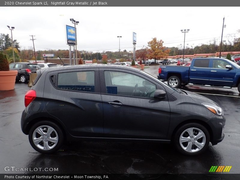 Nightfall Gray Metallic / Jet Black 2020 Chevrolet Spark LS