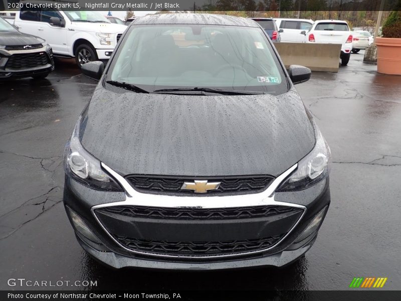 Nightfall Gray Metallic / Jet Black 2020 Chevrolet Spark LS