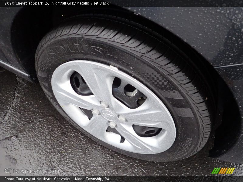 Nightfall Gray Metallic / Jet Black 2020 Chevrolet Spark LS