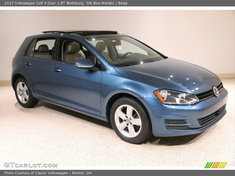  2017 Golf 4 Door 1.8T Wolfsburg Silk Blue Metallic