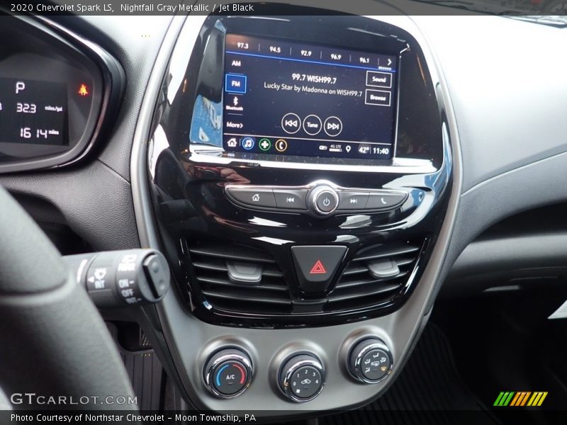 Nightfall Gray Metallic / Jet Black 2020 Chevrolet Spark LS