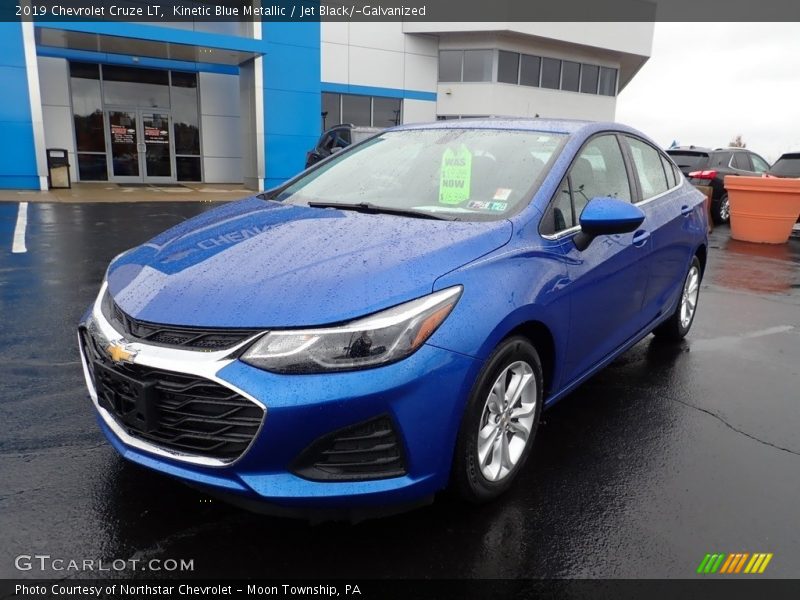 Kinetic Blue Metallic / Jet Black/­Galvanized 2019 Chevrolet Cruze LT