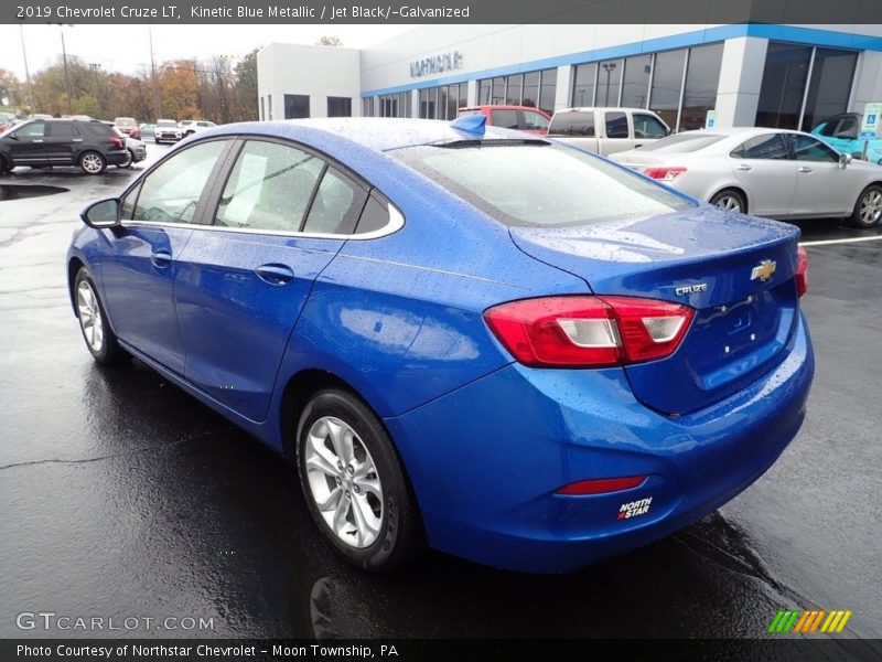 Kinetic Blue Metallic / Jet Black/­Galvanized 2019 Chevrolet Cruze LT