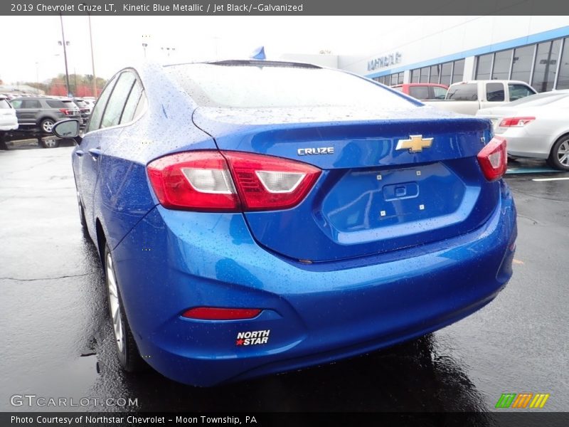 Kinetic Blue Metallic / Jet Black/­Galvanized 2019 Chevrolet Cruze LT