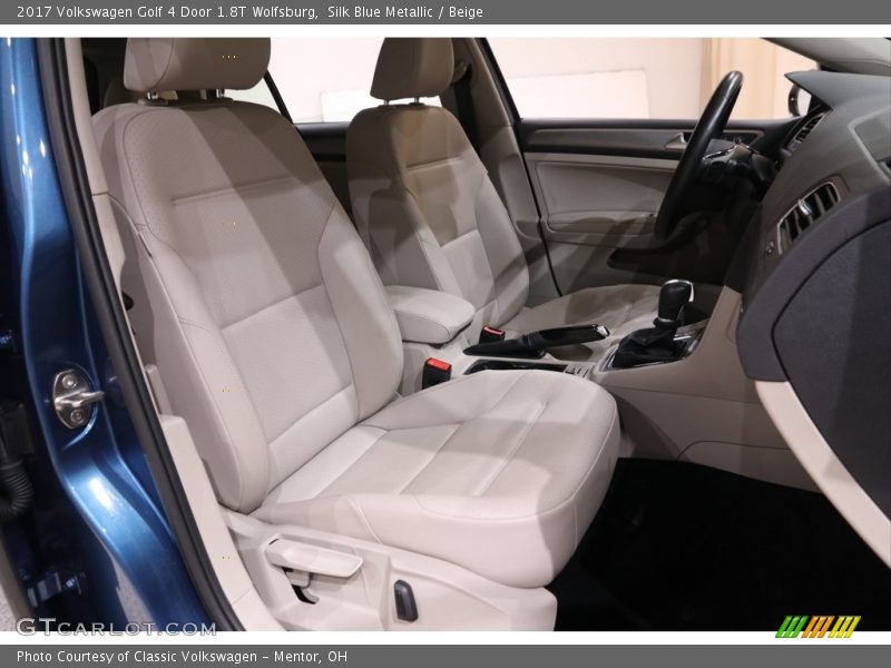 Front Seat of 2017 Golf 4 Door 1.8T Wolfsburg