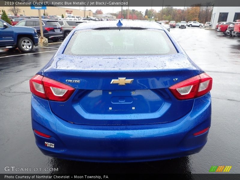 Kinetic Blue Metallic / Jet Black/­Galvanized 2019 Chevrolet Cruze LT