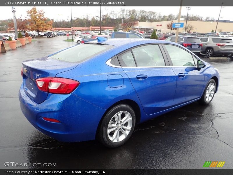 Kinetic Blue Metallic / Jet Black/­Galvanized 2019 Chevrolet Cruze LT