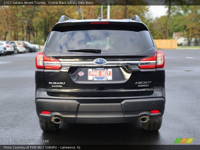 Crystal Black Silica / Slate Black 2021 Subaru Ascent Touring