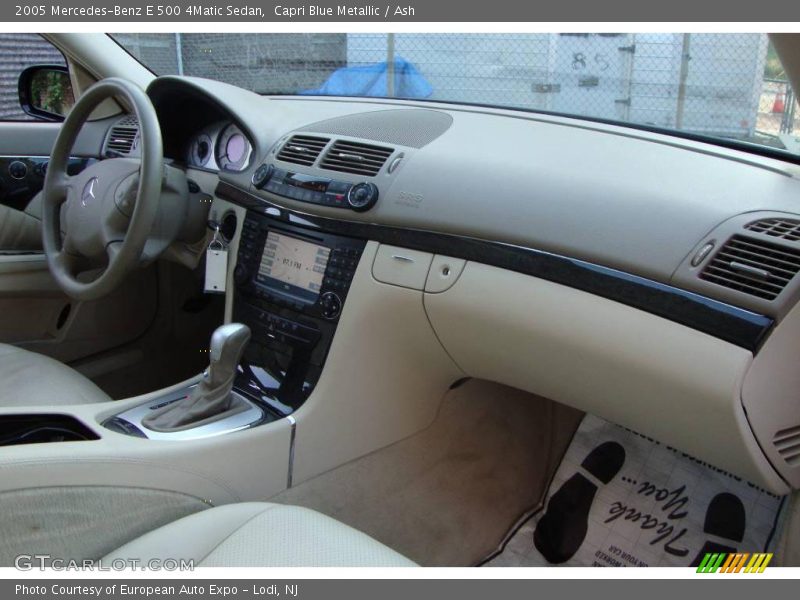 Capri Blue Metallic / Ash 2005 Mercedes-Benz E 500 4Matic Sedan