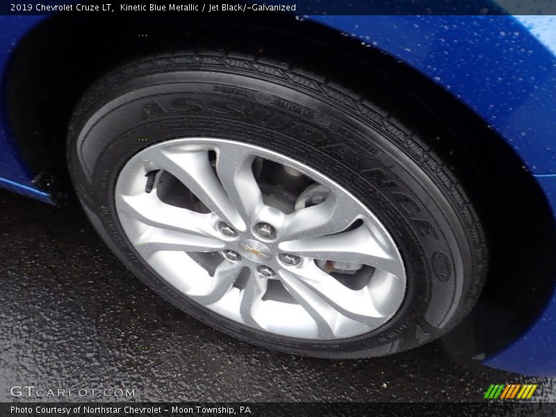 Kinetic Blue Metallic / Jet Black/­Galvanized 2019 Chevrolet Cruze LT