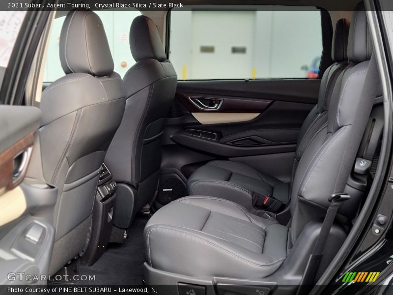 Crystal Black Silica / Slate Black 2021 Subaru Ascent Touring