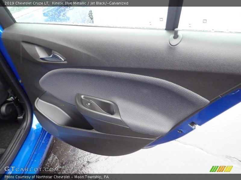 Kinetic Blue Metallic / Jet Black/­Galvanized 2019 Chevrolet Cruze LT
