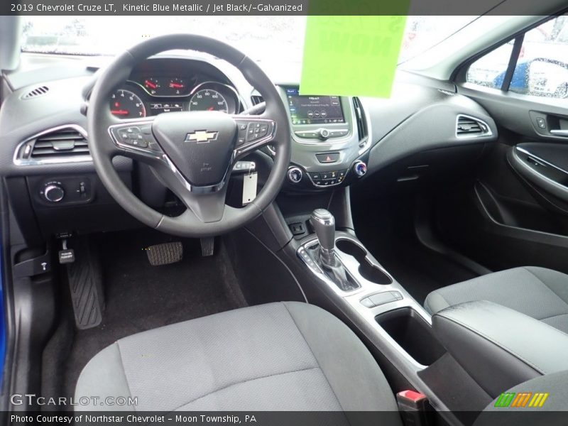 Kinetic Blue Metallic / Jet Black/­Galvanized 2019 Chevrolet Cruze LT