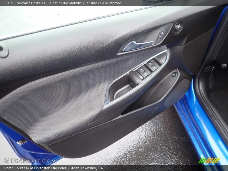 Kinetic Blue Metallic / Jet Black/­Galvanized 2019 Chevrolet Cruze LT